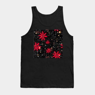 Floral pattern Tank Top